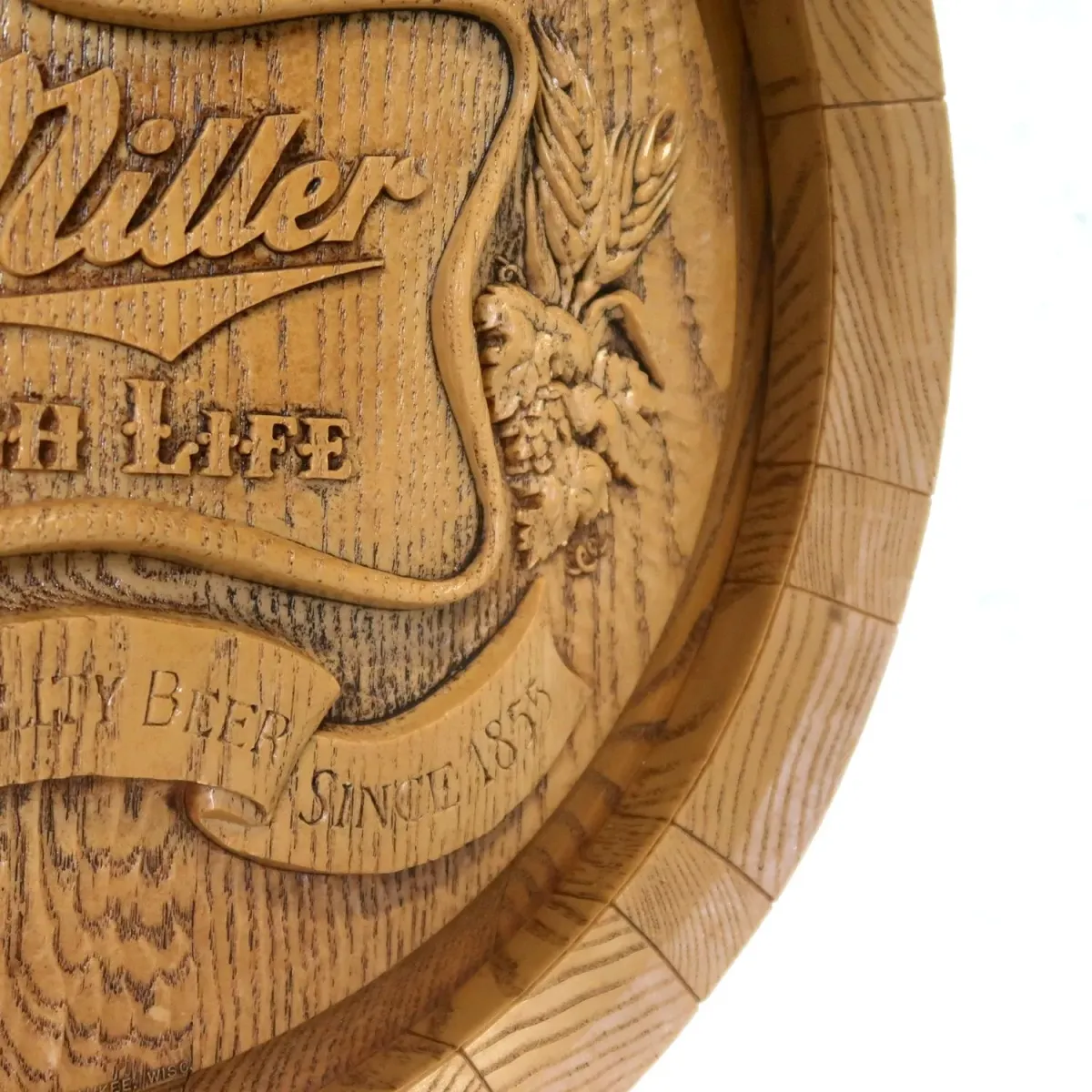 Miller HIGH LIFE ビンテージ 立体バレルサイン