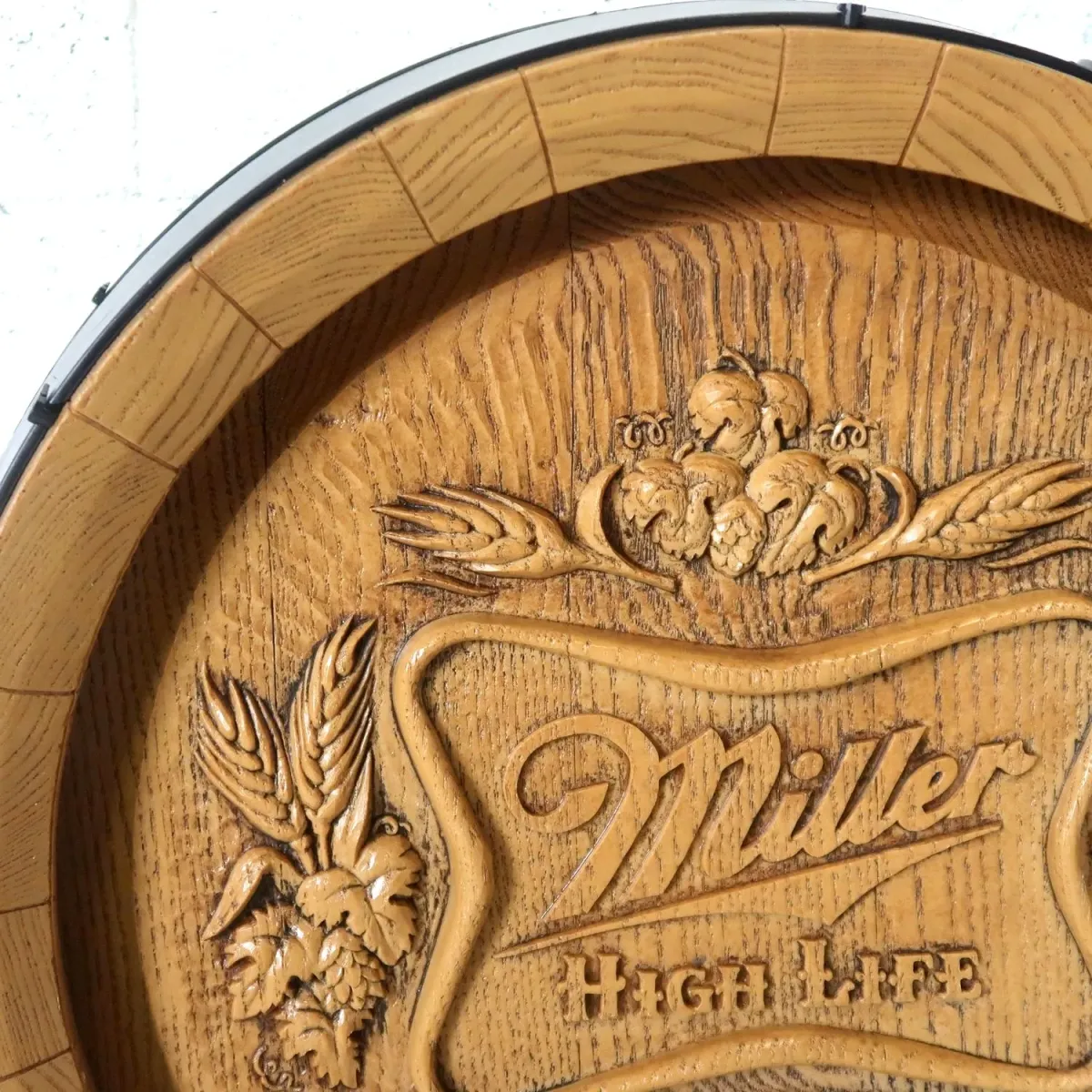 Miller HIGH LIFE ビンテージ 立体バレルサイン