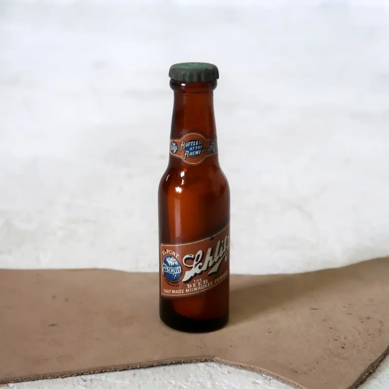 Schlitz ビンテージ ボトル型 シェーカー