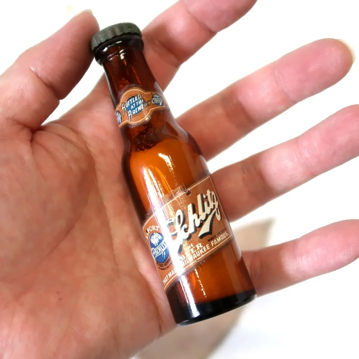 Schlitz ビンテージ ボトル型 シェーカー