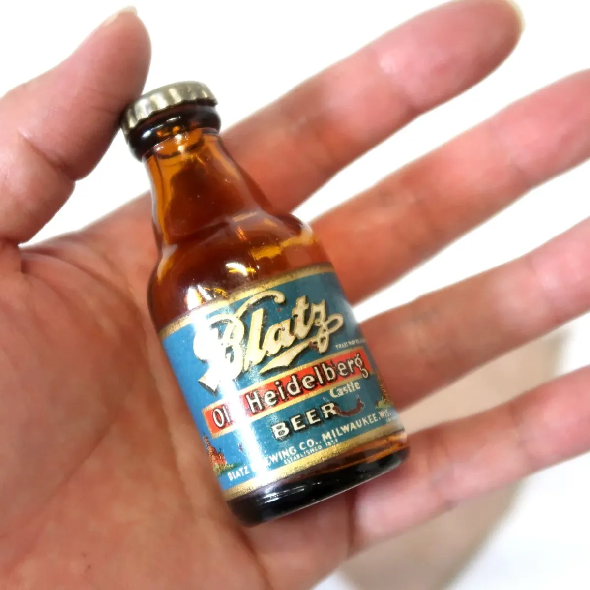 Blatz ビンテージ ボトル型 シェーカー