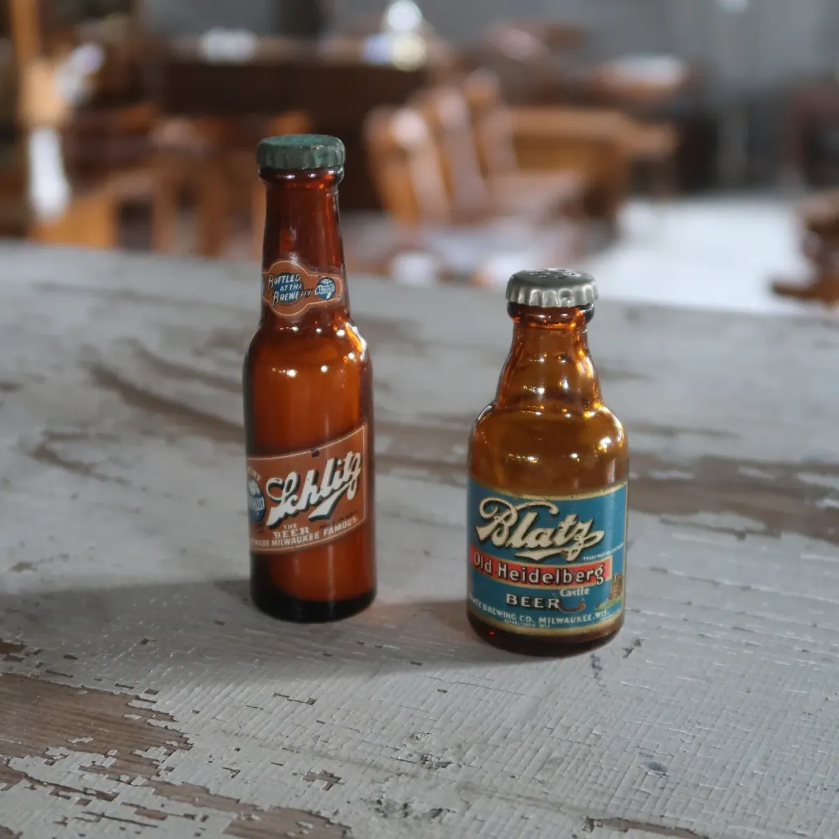 Blatz ビンテージ ボトル型 シェーカー