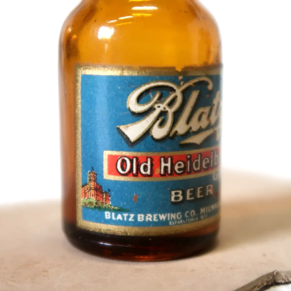Blatz ビンテージ ボトル型 シェーカー