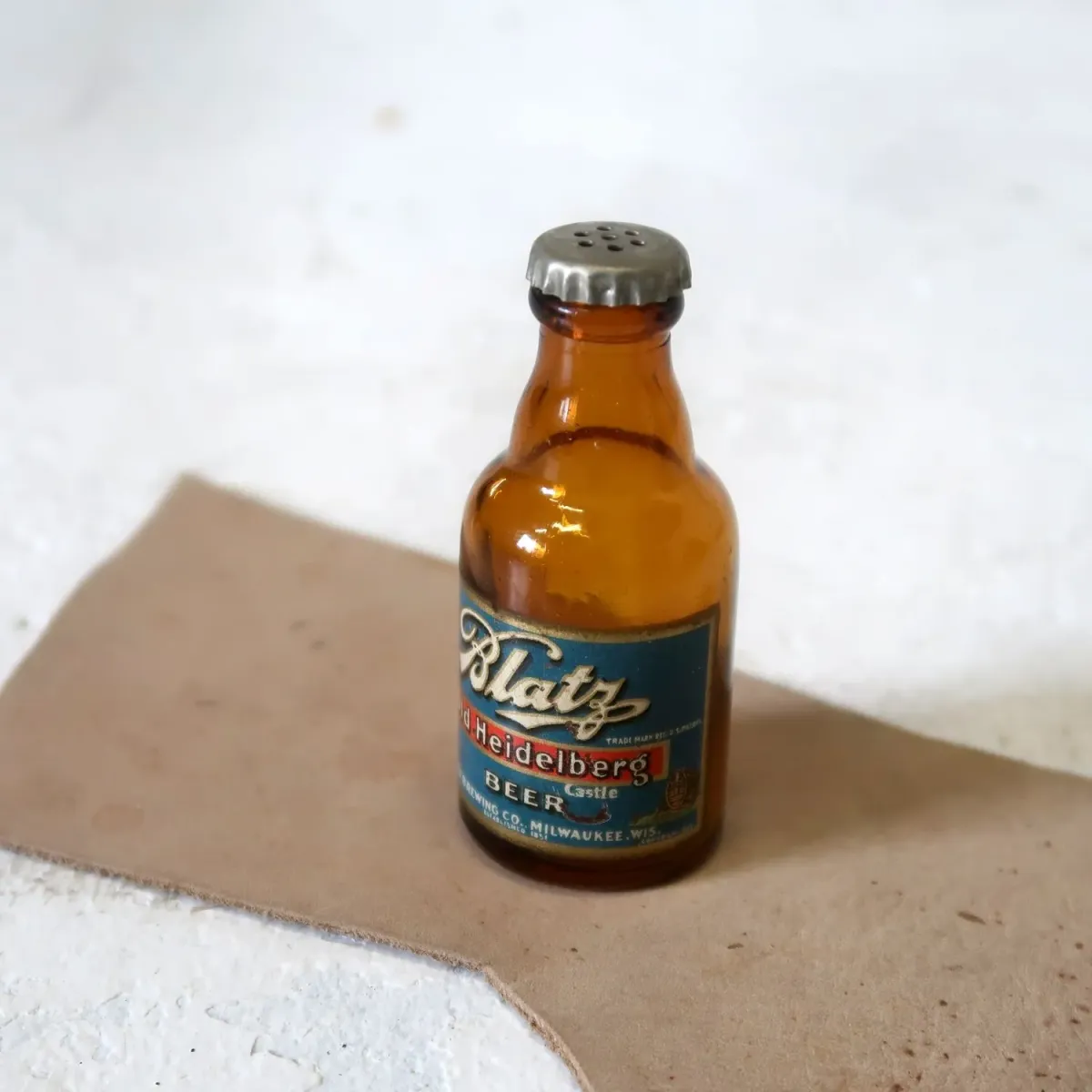 Blatz ビンテージ ボトル型 シェーカー
