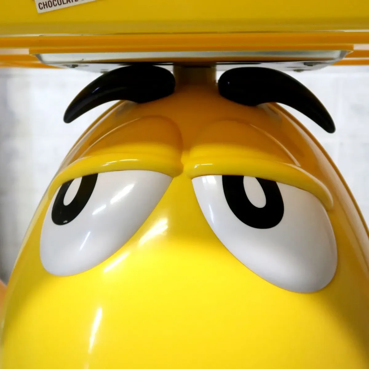 M&M's イエロー 大型 ストアディスプレイ
