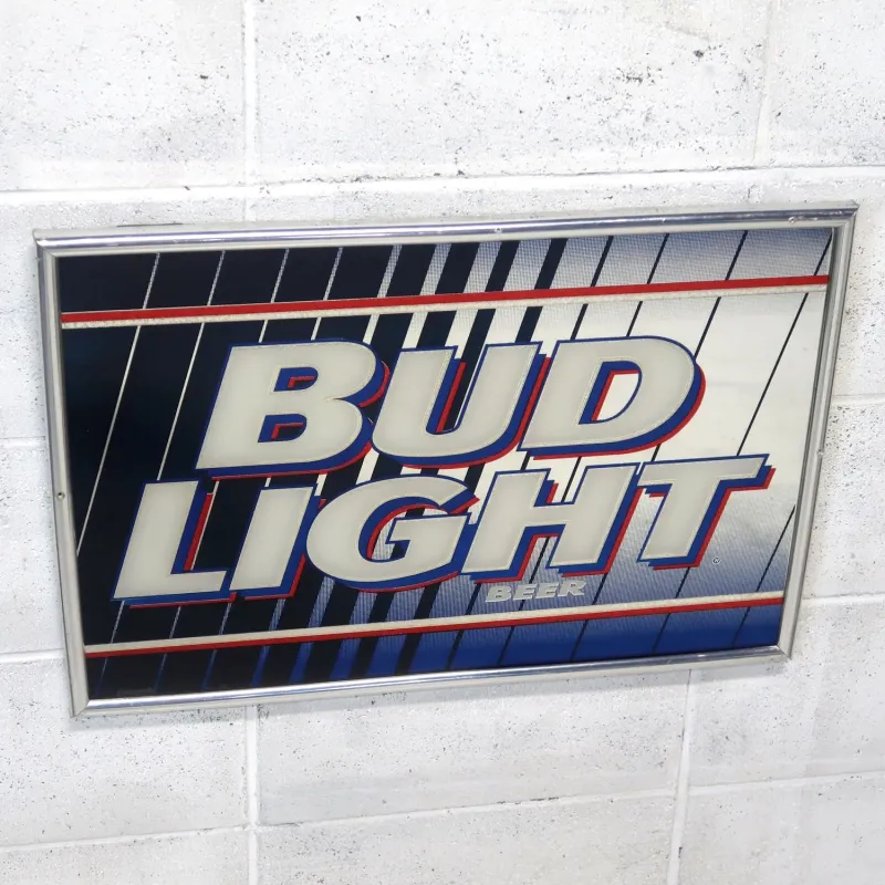 BUD LIGHT ビンテージ パブミラー
