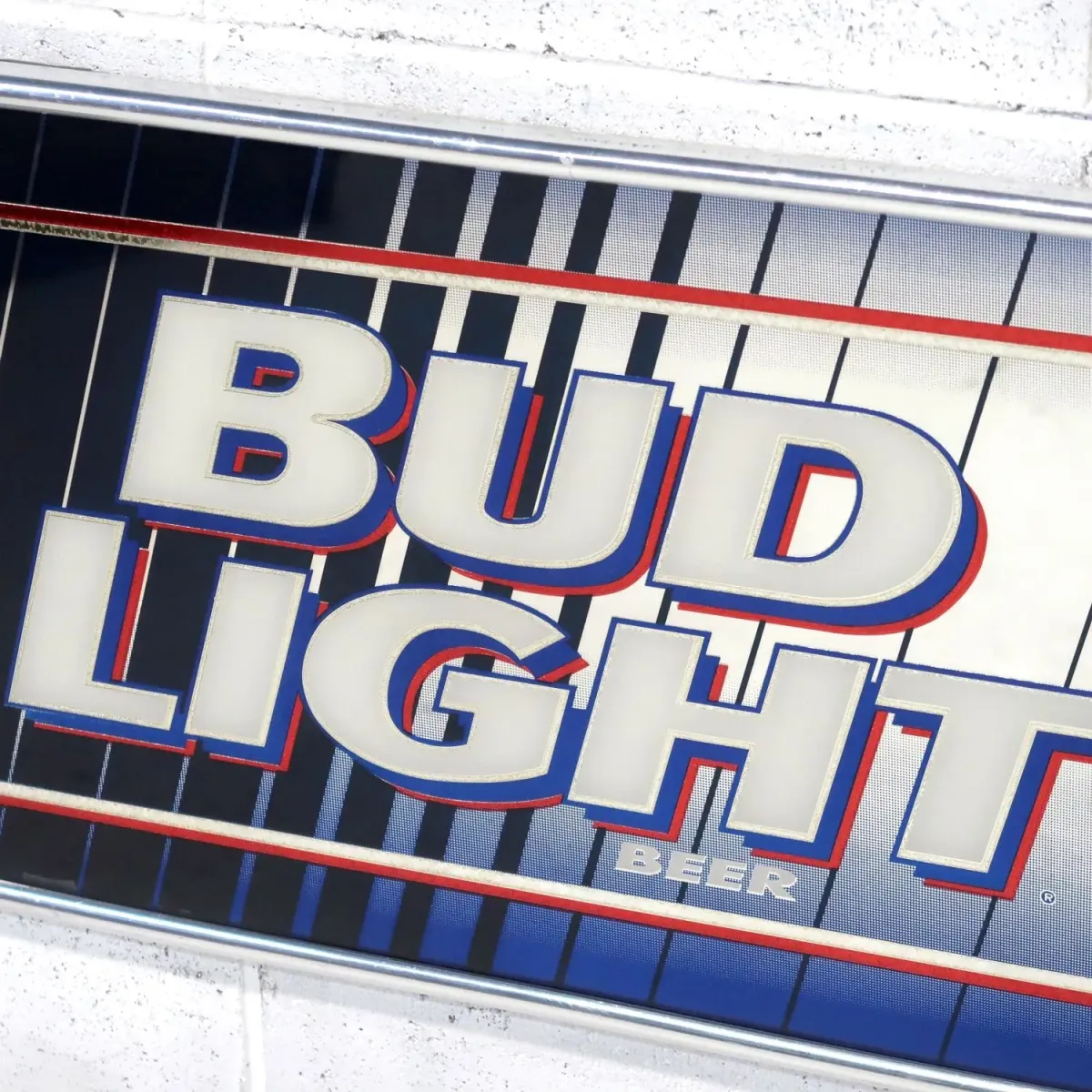 BUD LIGHT ビンテージ パブミラー