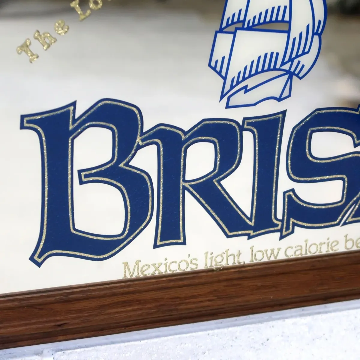 BRISA ビンテージ パブミラー