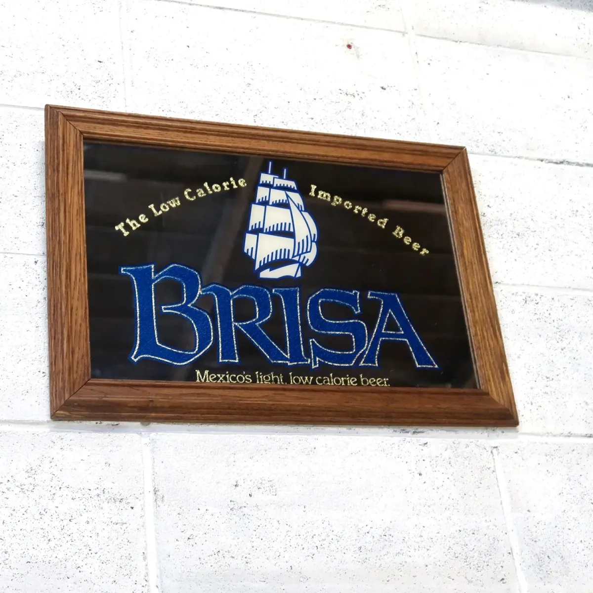 BRISA ビンテージ パブミラー