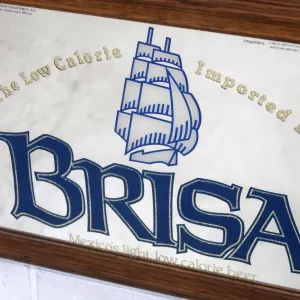 BRISA ビンテージ パブミラー