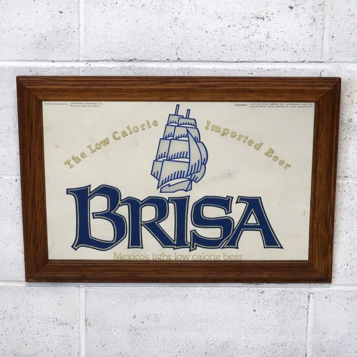 BRISA ビンテージ パブミラー
