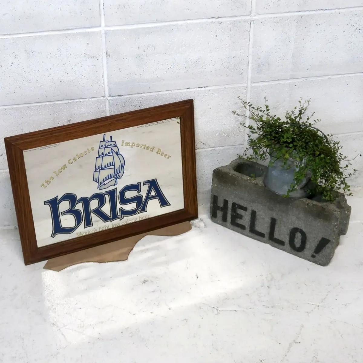 BRISA ビンテージ パブミラー