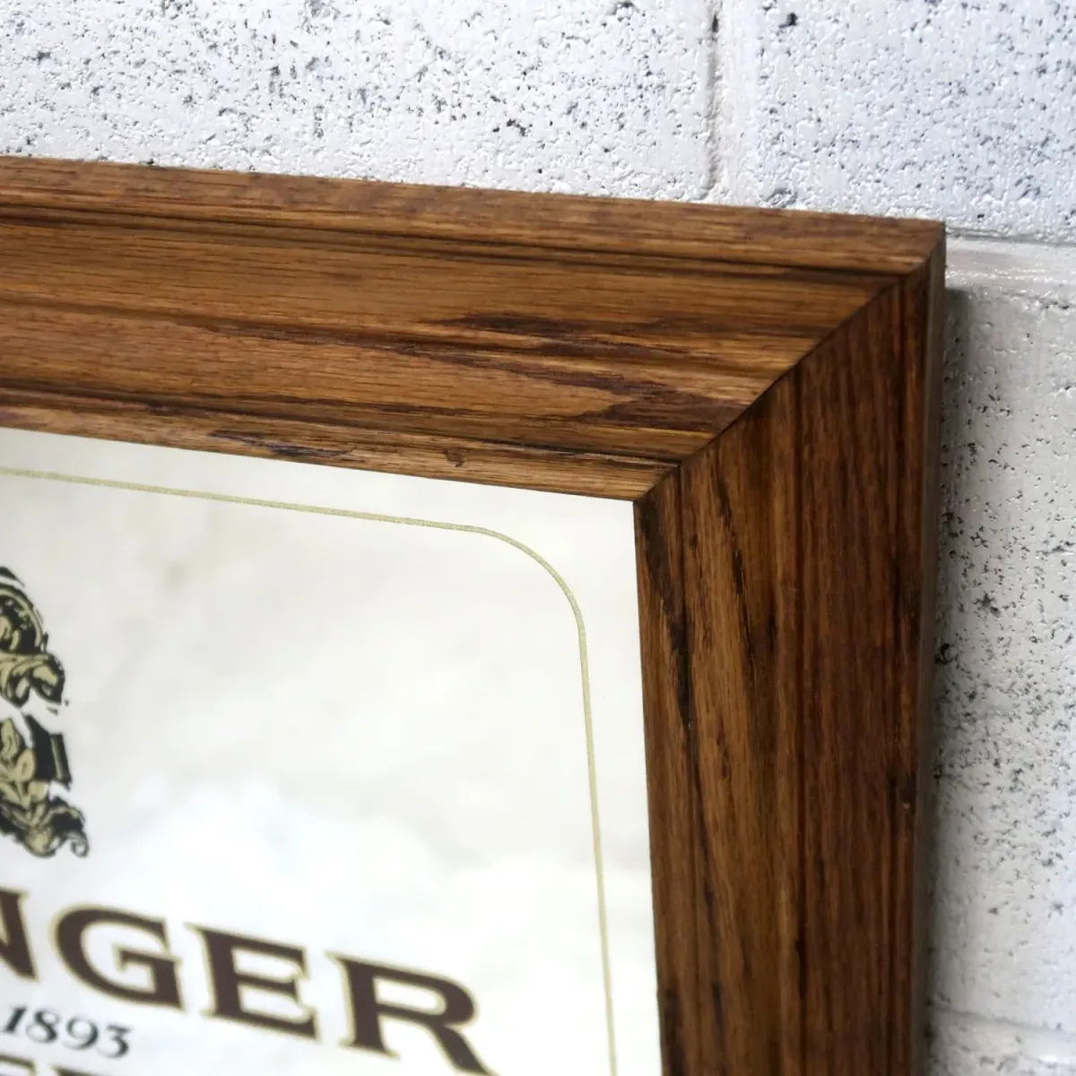 ERLANGER BEER ビンテージ パブミラー