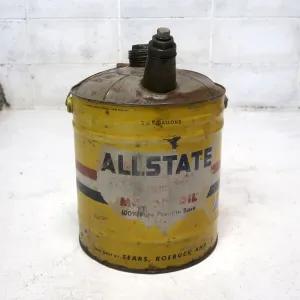 ALLSTATE ビンテージ オイル缶