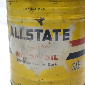 ALLSTATE ビンテージ オイル缶