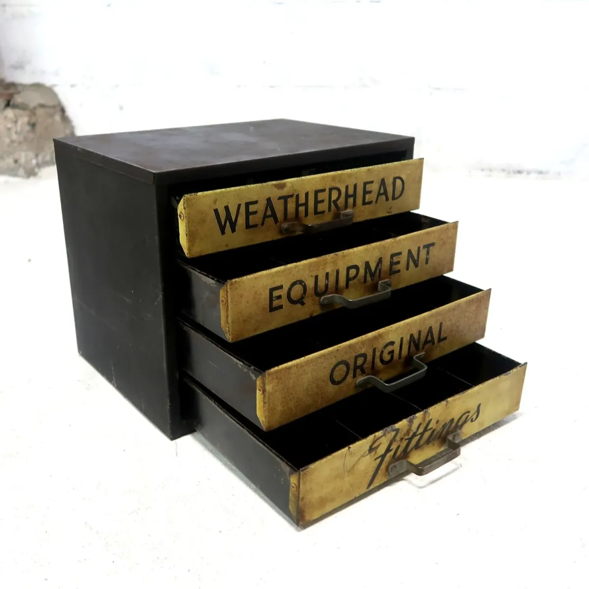 Weatherhead ビンテージ パーツキャビネット
