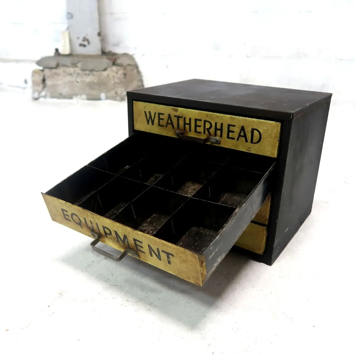 Weatherhead ビンテージ パーツキャビネット
