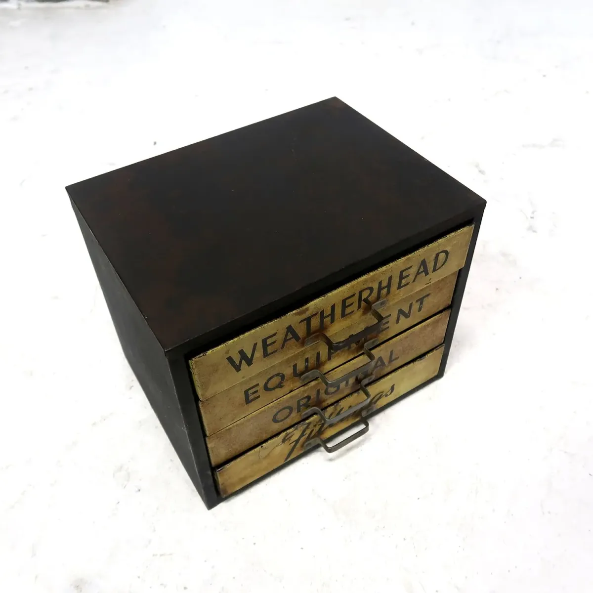 Weatherhead ビンテージ パーツキャビネット