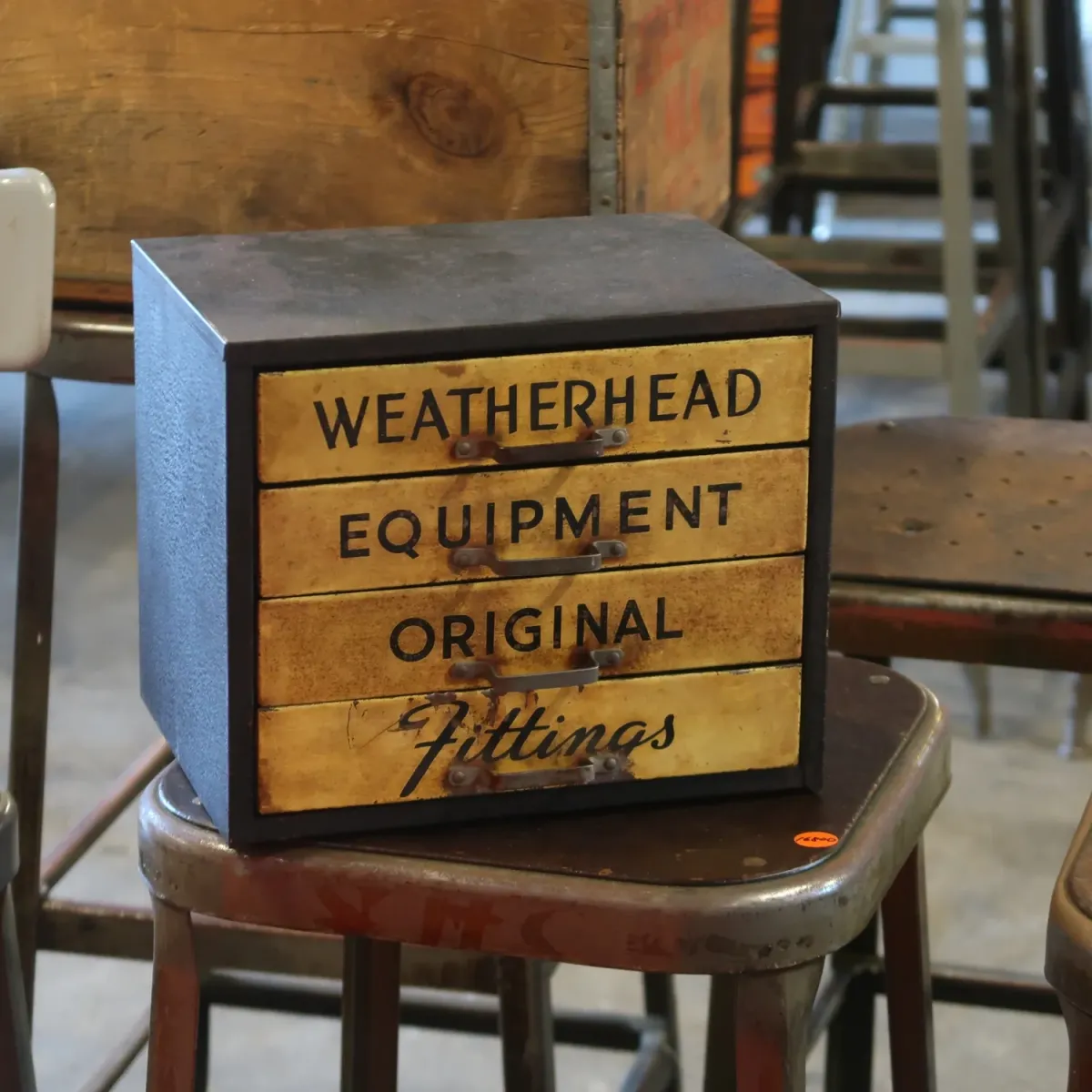 Weatherhead ビンテージ パーツキャビネット