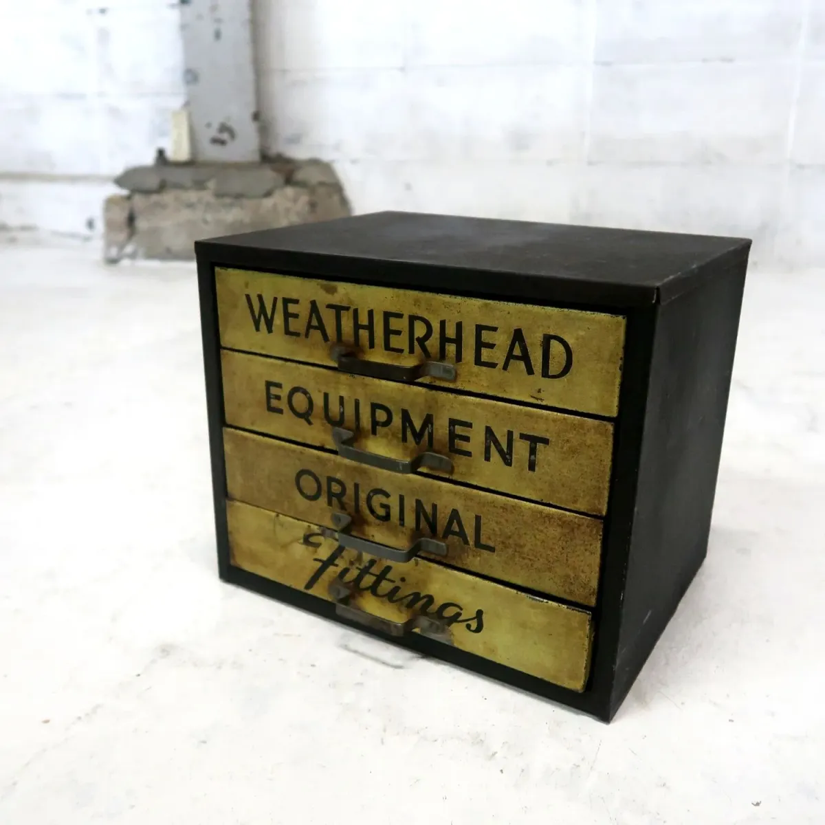 Weatherhead ビンテージ パーツキャビネット