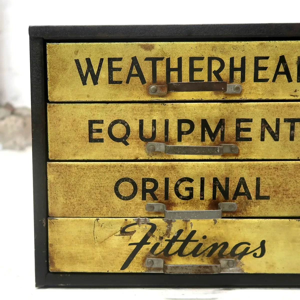 Weatherhead ビンテージ パーツキャビネット