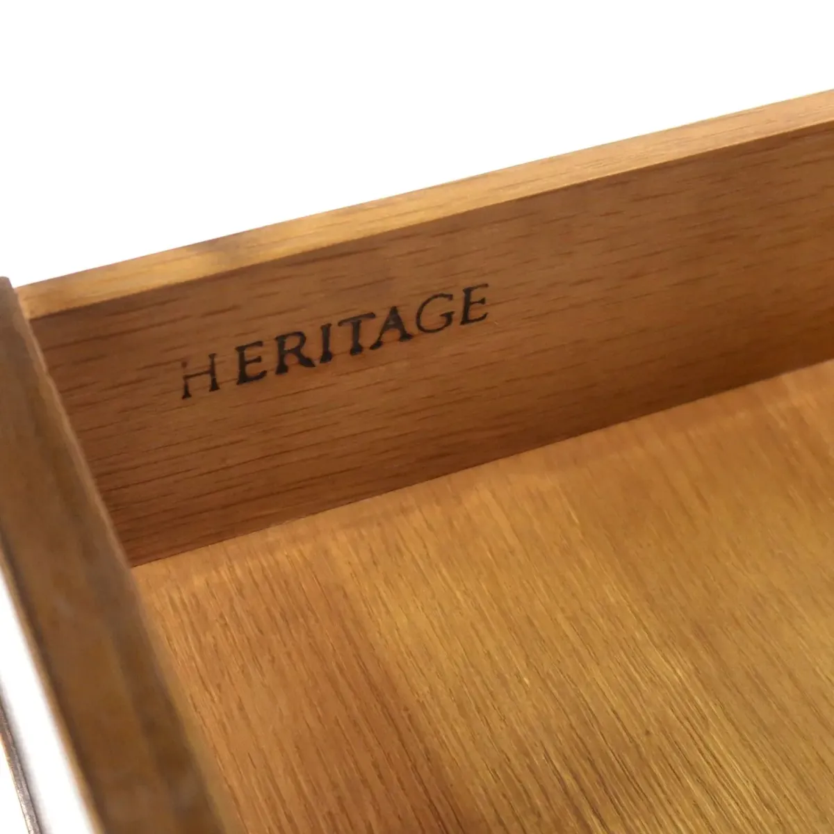 HERITAGE アンティーク サイドテーブル 六角形