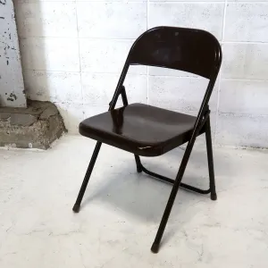 ビンテージ メタルチェア フォールディング
