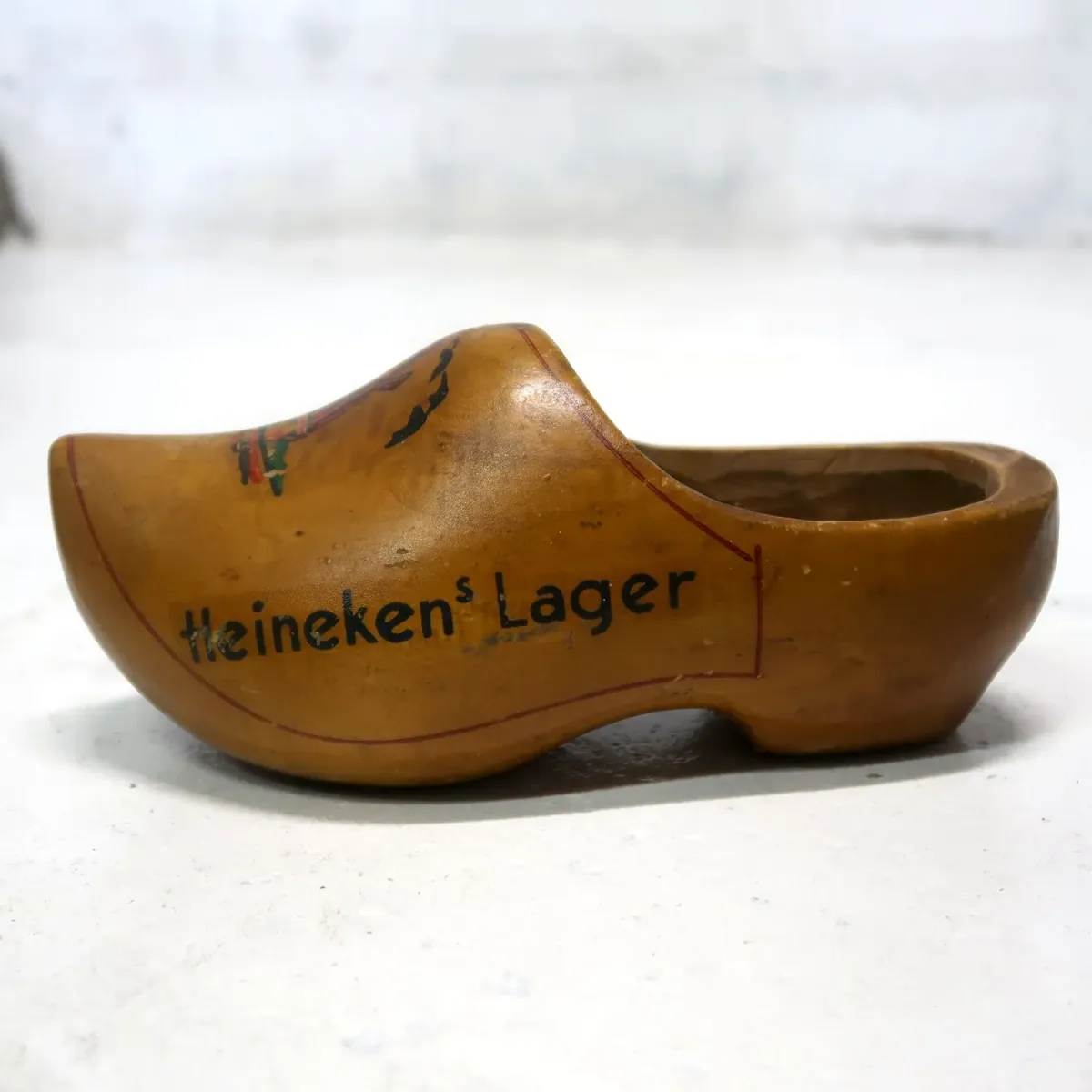 Heineken ビンテージ 木靴