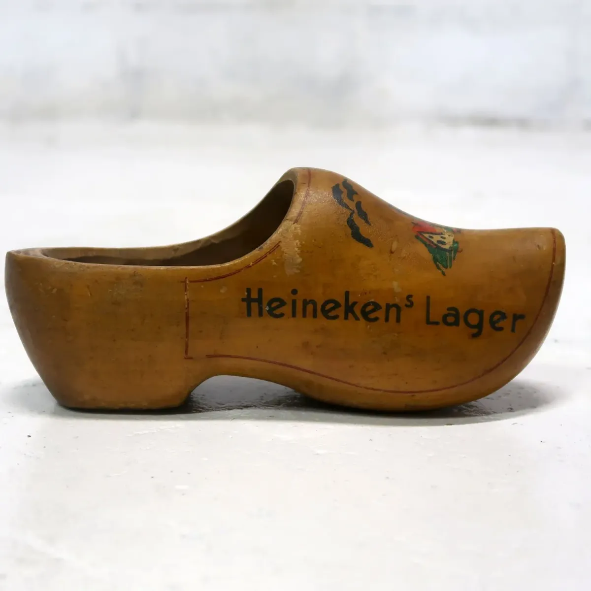 Heineken ビンテージ 木靴