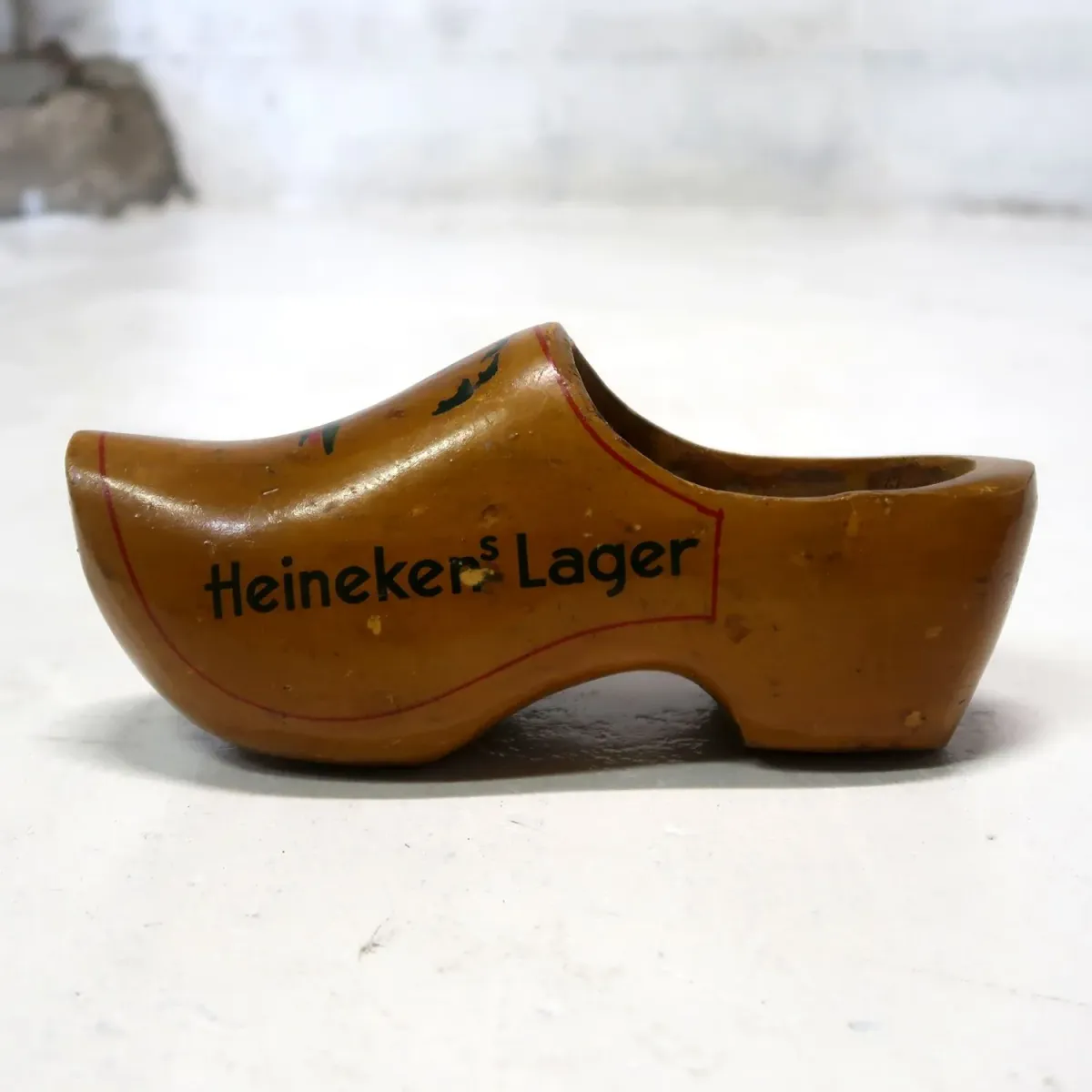 Heineken ビンテージ 木靴
