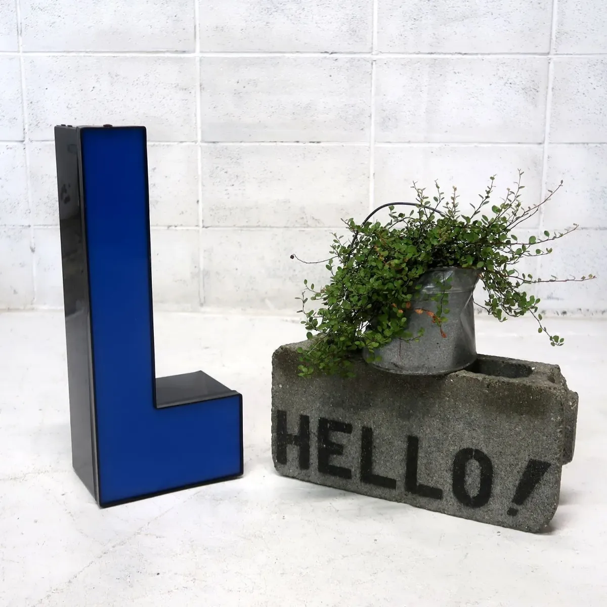 ビンテージ レターサイン L