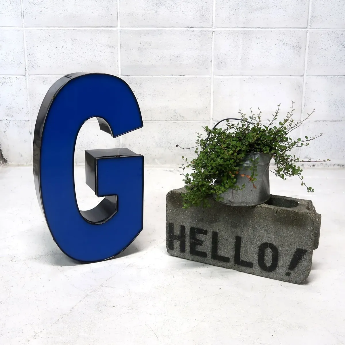 ビンテージ レターサイン G