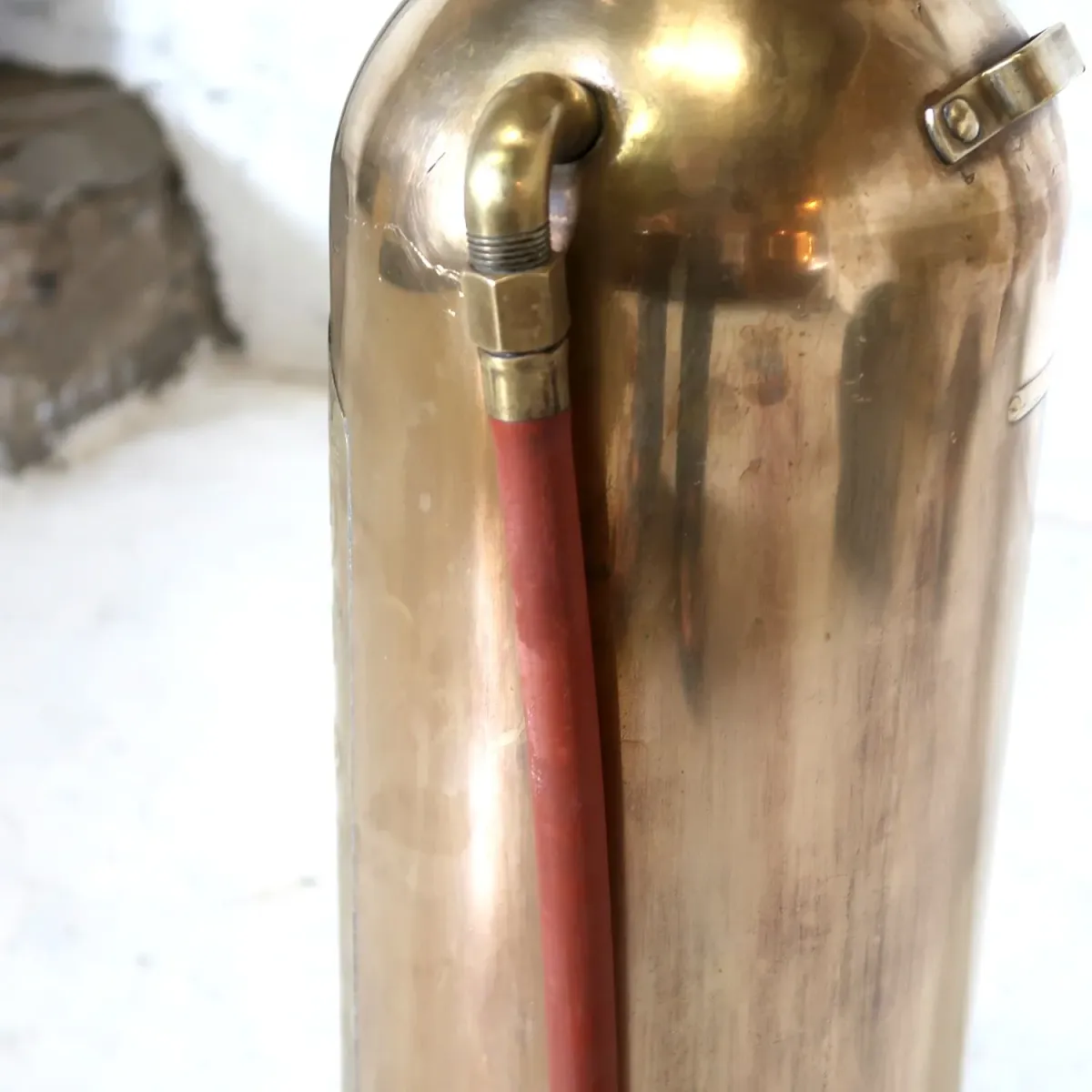 ビンテージ 消火器 銅×真鍮