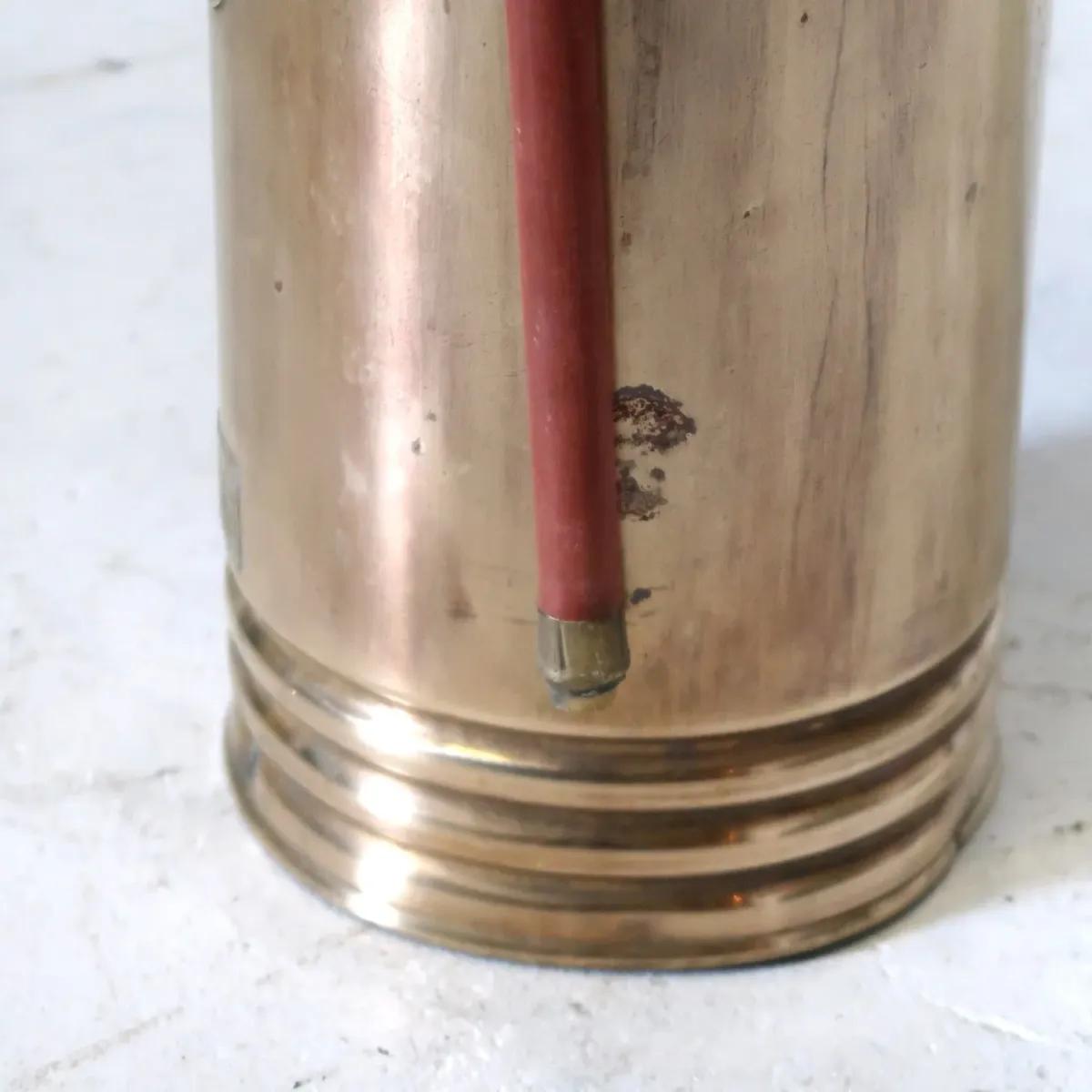 ビンテージ 消火器 銅×真鍮