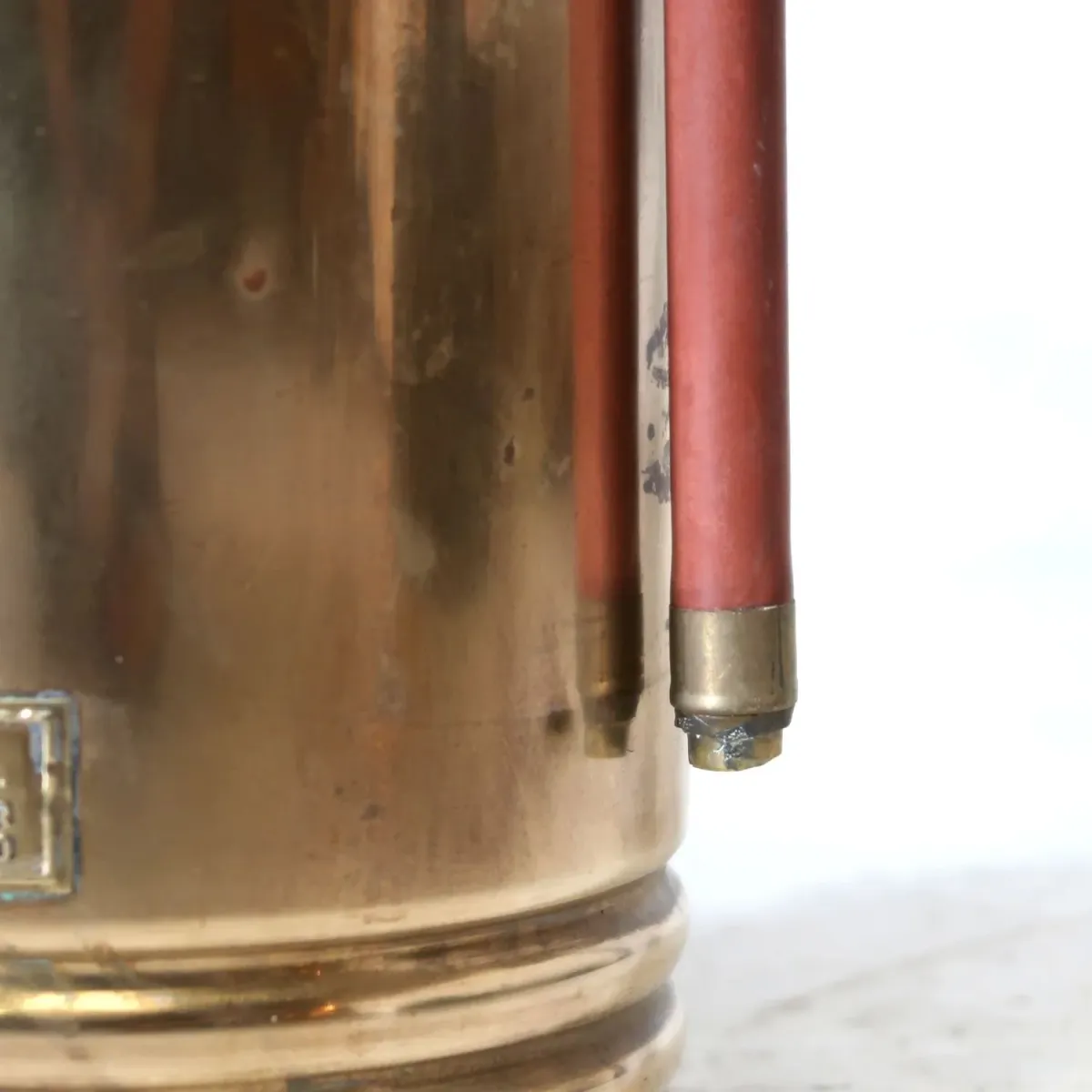 ビンテージ 消火器 銅×真鍮