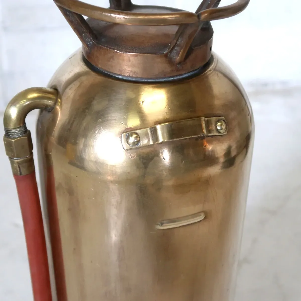 ビンテージ 消火器 銅×真鍮