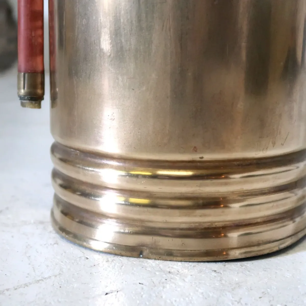 ビンテージ 消火器 銅×真鍮