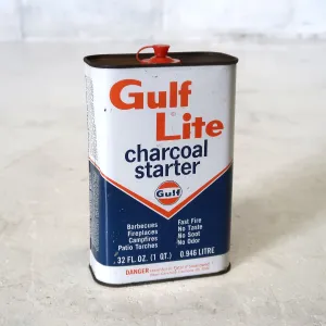 Gulf ビンテージ オイル缶