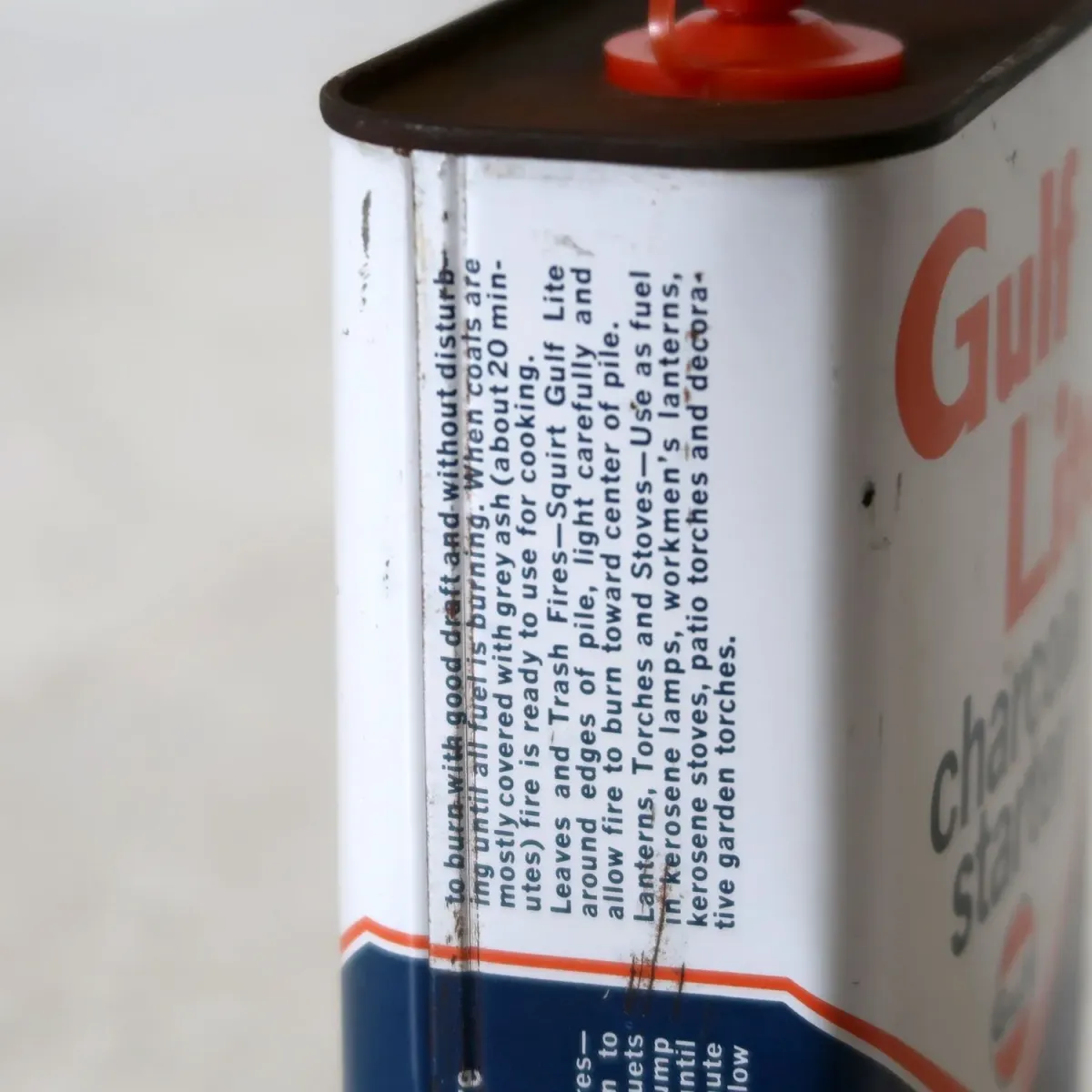 Gulf ビンテージ オイル缶