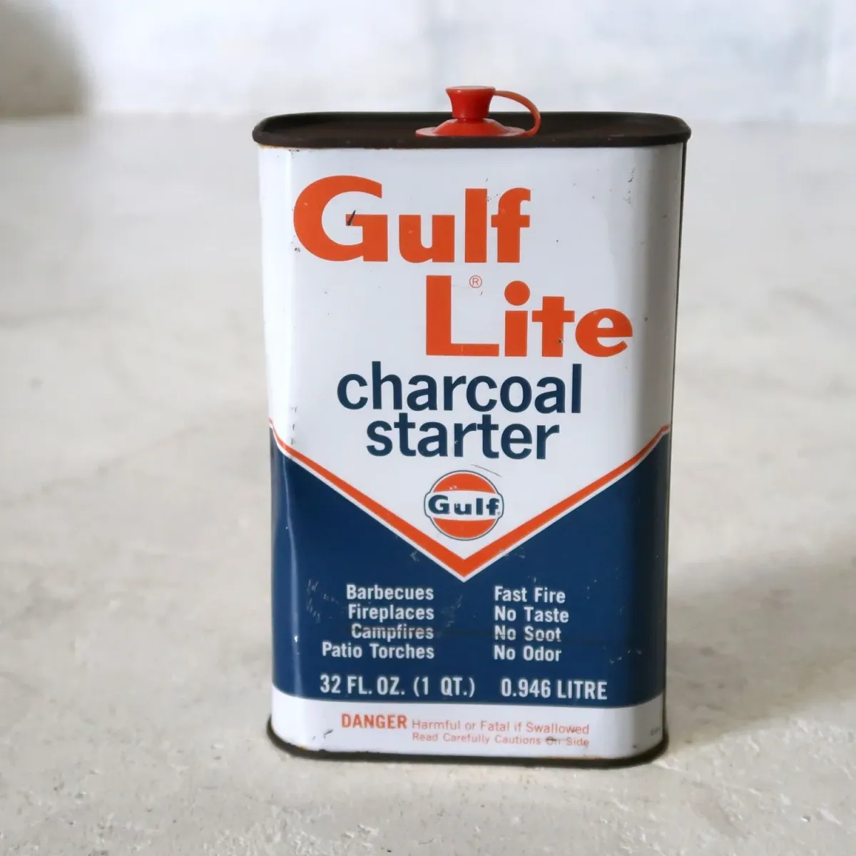 Gulf ビンテージ オイル缶