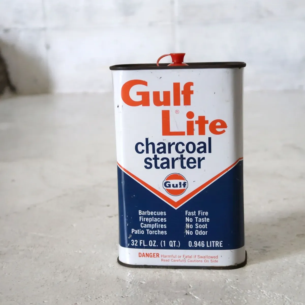 Gulf ビンテージ オイル缶
