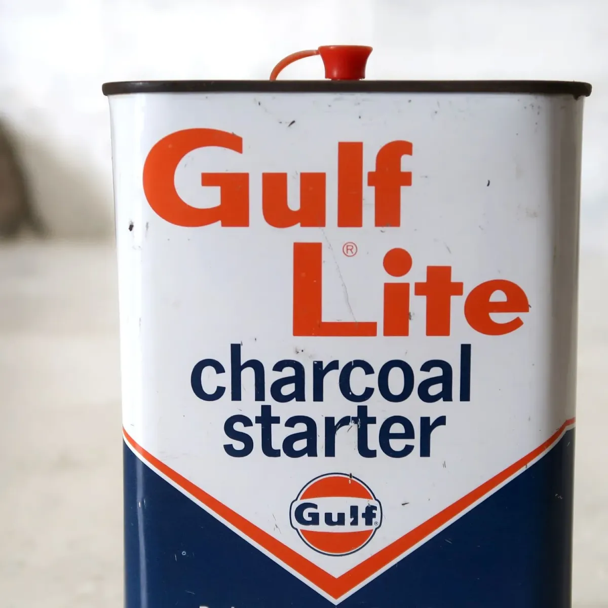 Gulf ビンテージ オイル缶