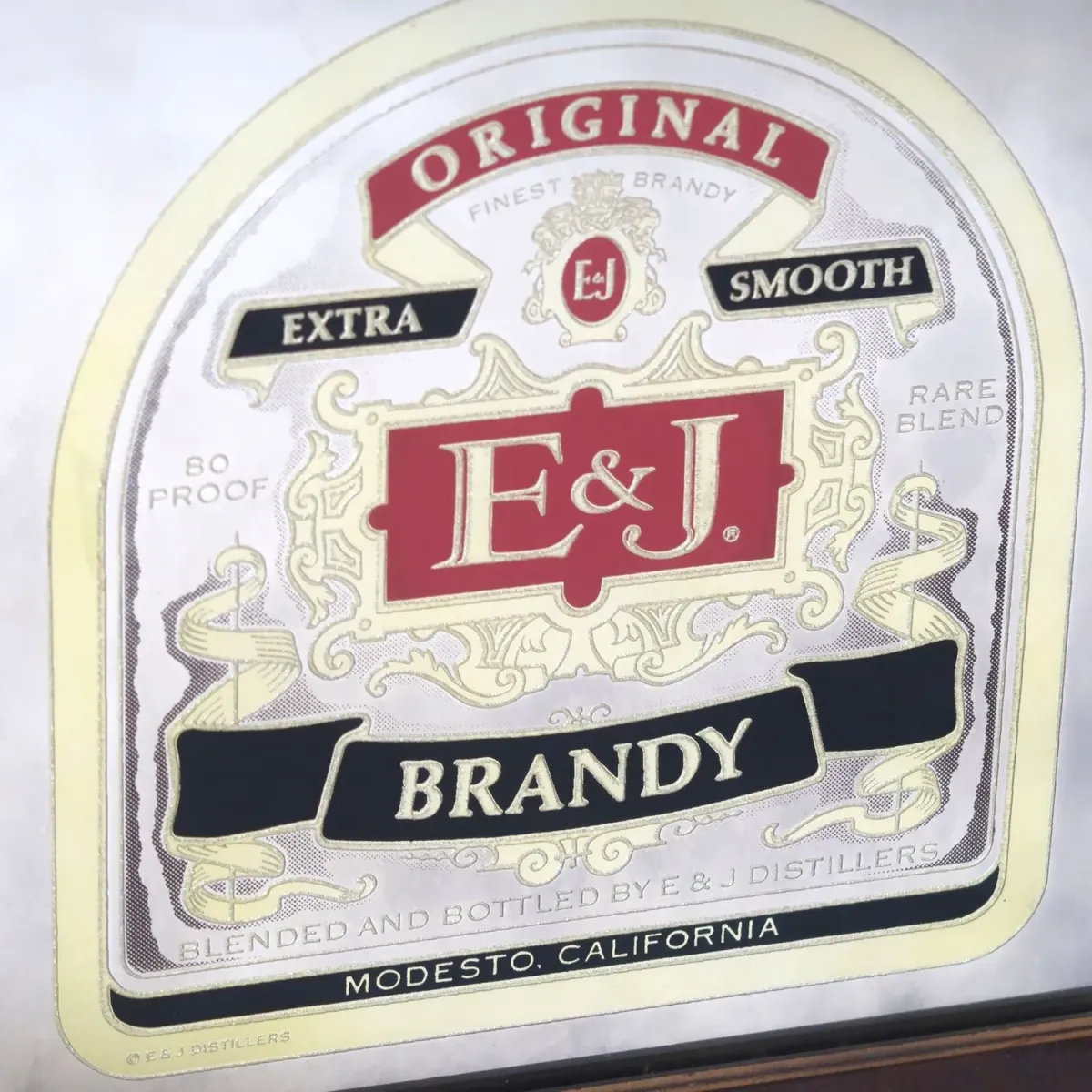 E&J ビンテージ パブミラー