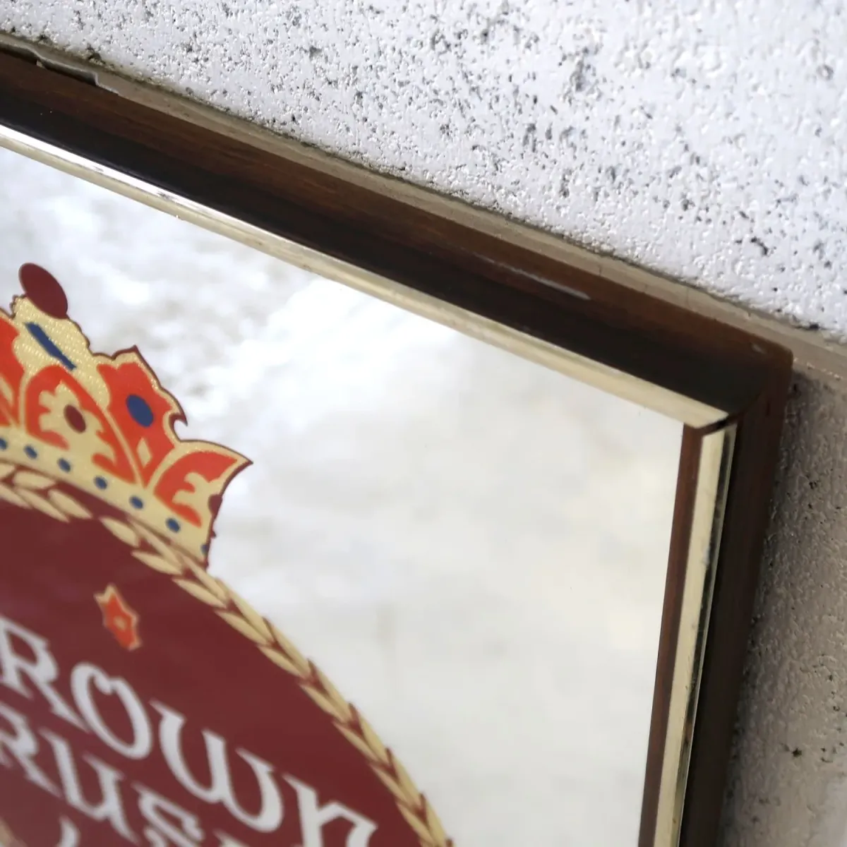 CROWN RUSSE VODKA ビンテージ パブミラー