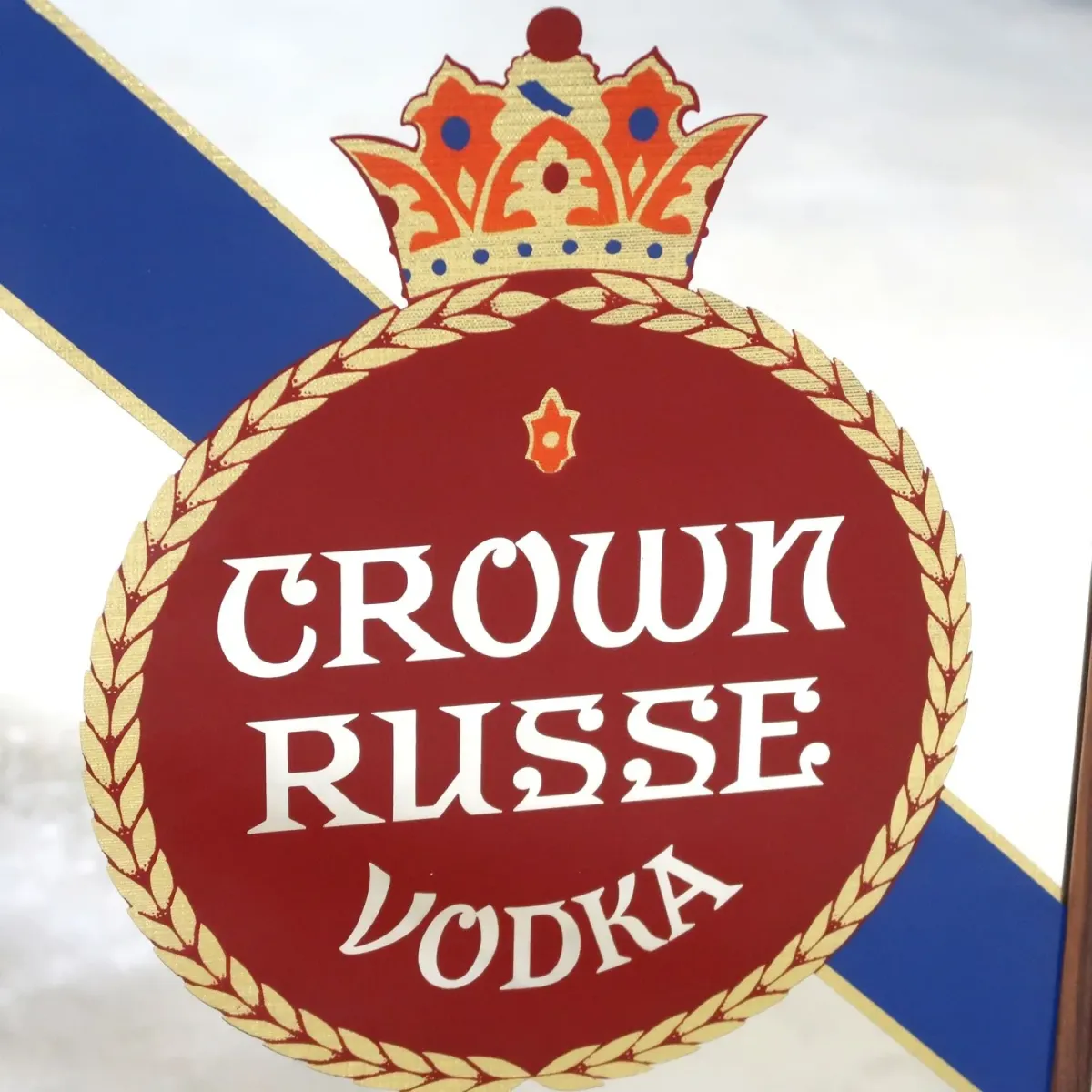 CROWN RUSSE VODKA ビンテージ パブミラー